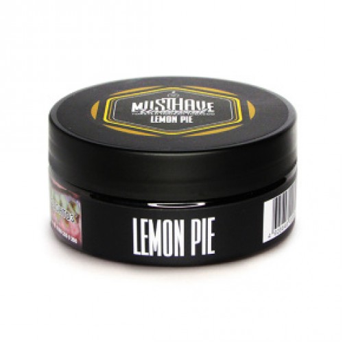 Табак для кальяна Must Have 125 гр. Lemon Pie (Мастхев Лимонный Пирог)